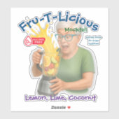 Fru-T-Licious Sticker (Vel)