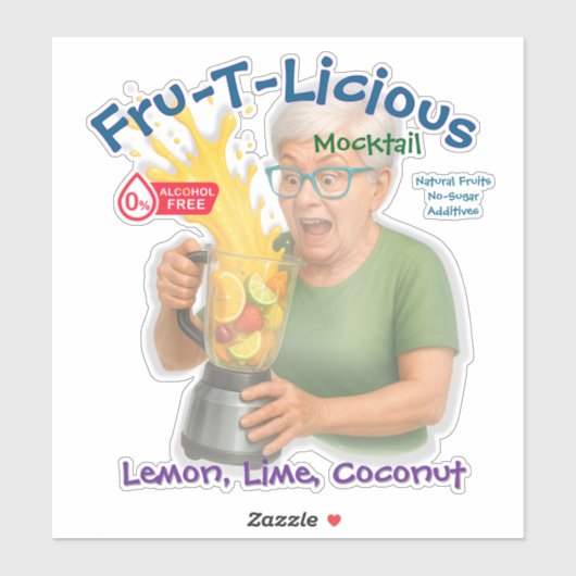 Fru-T-Licious Sticker (Vel)