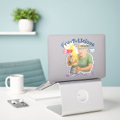 Fru-T-Licious Sticker (Laptop op bureau)