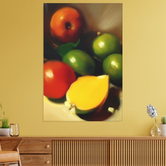 Früchte Canvas Afdruk (Insitu (Woonkamer))