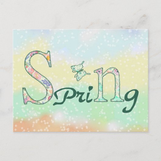 Frühling Briefkaart (Voorkant)