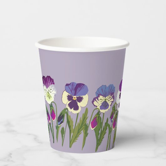 Frühling Party Papieren Bekers (Voorkant)