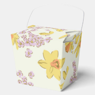 Frühlingsblumen Osterglocke Bedankdoosjes