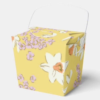 Frühlingsblumen Osterglocke Bedankdoosjes