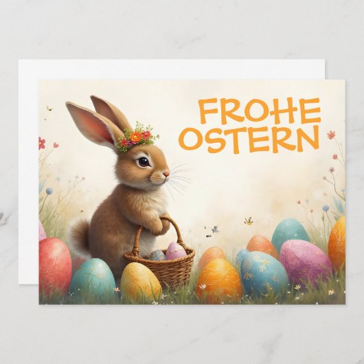 Frühlingsgrüß vom Osterhasen (Voorkant / Achterkant)