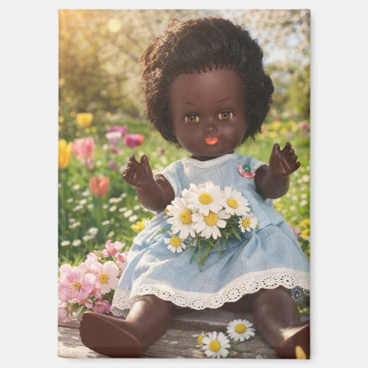 Frühlingszauber & Gänseblümchen-Glück Magnet (Recto)