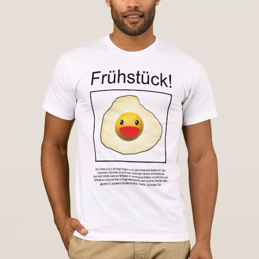 Frühstück! T-shirt (Voorkant)