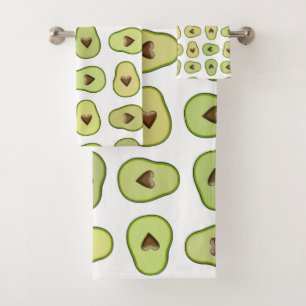 Fruit amusant et fantaisiste à cœur d'avocat sain
