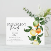 Fruit aux agrumes | Invitations des parties d'enga (Debout devant)