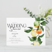 Fruit aux agrumes | Invitations Wedding showers (Debout devant)