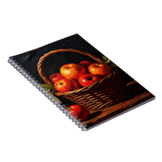 Fruit Basket Still Life Photo Notebook Notitieboek