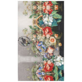 FRUIT, BLOEMEN, DRUIVEN, PERZIKEN EN KLEINE VOGELS TAFELKLEED (Voorkant)