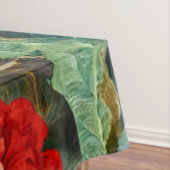 FRUIT, BLOEMEN, DRUIVEN, PERZIKEN EN KLEINE VOGELS TAFELKLEED (Voorbeeld)