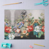 FRUIT, BLOEMEN, DRUIVEN, PERZIKEN EN KLEINE VOGELS TISSUEPAPIER (Craft)