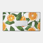 Fruit Botanique Orange Citrus Sans Couture (Clavier et souris)