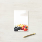 Fruit Bowl Breakfast Food Snack Nutriet Diet Post-it® Notes (Op bureau)
