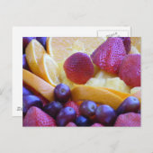 Fruit Bowl Briefkaart (Voorkant / Achterkant)