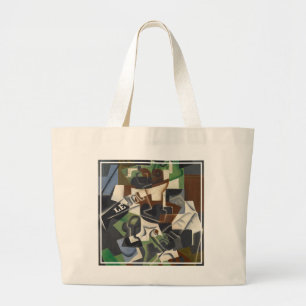 Fruit Bowl, Pipe en Journal, 1917 Grote Tote Bag