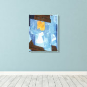 Fruit Bowl van Juan Gris, nog steeds Cubisme Canvas Afdruk (Insitu (Houten vloer))