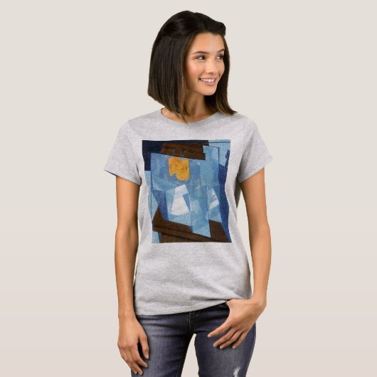 Fruit Bowl van Juan Gris, nog steeds Cubisme T-shirt (Voorkant volledig)