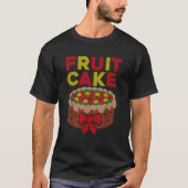 Fruit Cake Ugly Christmas Sweater Style T Shirt (Voorkant)