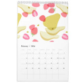 Fruit coloré 2025 Calendrier mural (Feb 2026)