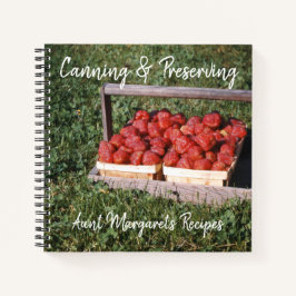 Fruit Conserven Canning Journal Recept Notitieboek