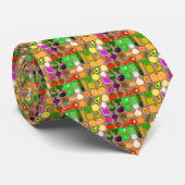 Fruit d'art de pixel et cravate mignons de légume (Roulé)