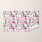 Fruit de cerise rouge élégant (Serviette à main)