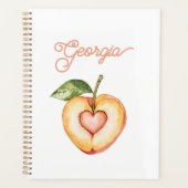 Fruit de coeur de pêche de Géorgie (Devant)