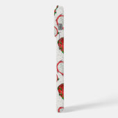 Fruit de dragon rouge sur blanc (Côté gauche)