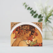 "Fruit" de la carte postale Alphonse Mucha (Debout devant)