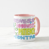 Fruit de l'Esprit Christian Coffee Mug (Devant droit)