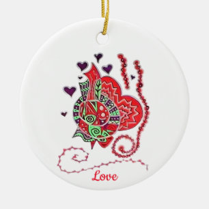 Fruit de l'Esprit est... Ornement "Amour"
