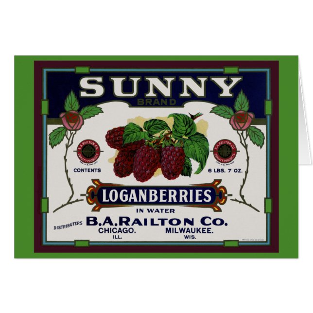Fruit de Loganberry (Devant horizontal)