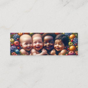 Fruit de l'utérus - Psaume 127:3 Cartes KJV Mini-b