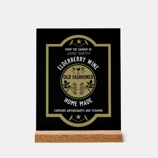 Fruit d'Elderberry fait maison (Recto)