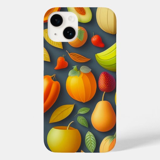 Fruit Design iPhone Case (Achterkant)
