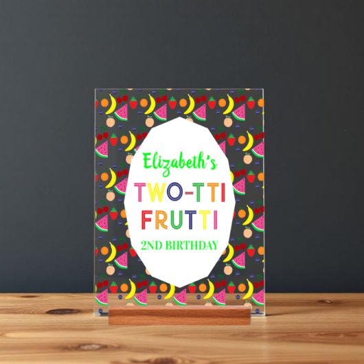 Fruit Deux-tti Frutti 2e anniversaire