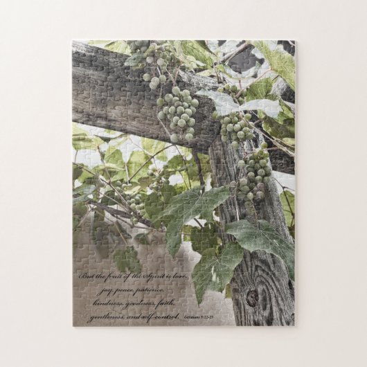 Fruit du puzzle de scie de gabarit d'esprit (Vertical)