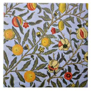 Fruit, een  patternm van William Morris Tegeltje