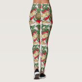 Fruit en Plantaardige Appliqué Leggings (Achterkant)