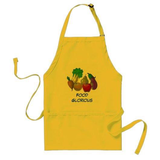 Fruit en Veggie Apron Standaard Schort (Voorkant)