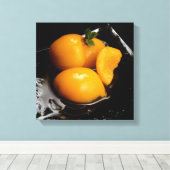 fruit encore vie toile carré noir (Insitu (Plancher de Bois))