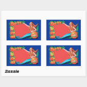 Fruit et sirène Étiquette (Feuille)