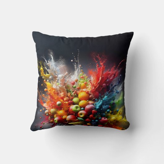 Fruit explosie kussen (Achterkant)
