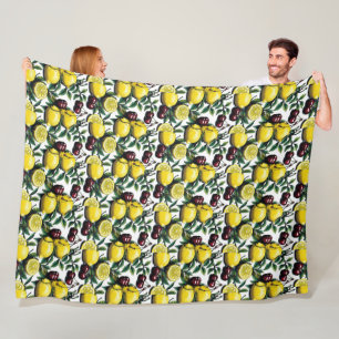 Fruit fleece deken
