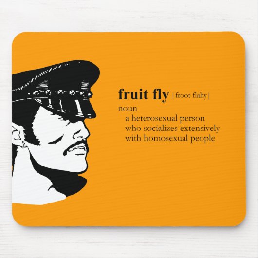 FRUIT FLY MUISMAT (Voorkant)