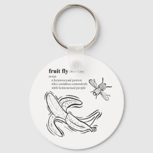 FRUIT FLY SLEUTELHANGER