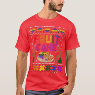 Fruit Gâteau drôle Gay moche de Noël Sweat LGBT